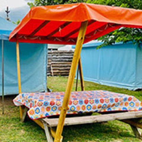 Canvas bungalow 4 persons - Eco - Lodge Tent (without sanitary facilities)