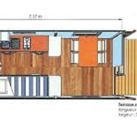 Accommodation 4 persons - Unusual - La Roulotte (without sanitary facilities)