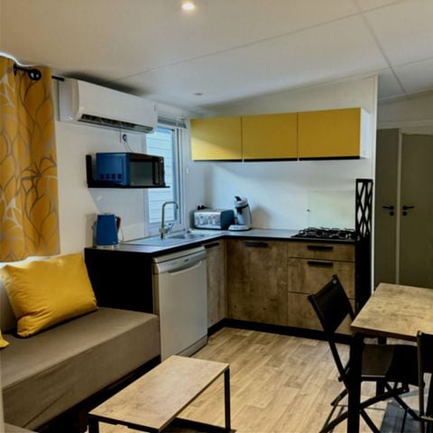 Stacaravan 8 personen - Premium - 4 slaapkamers + 2 badkamers