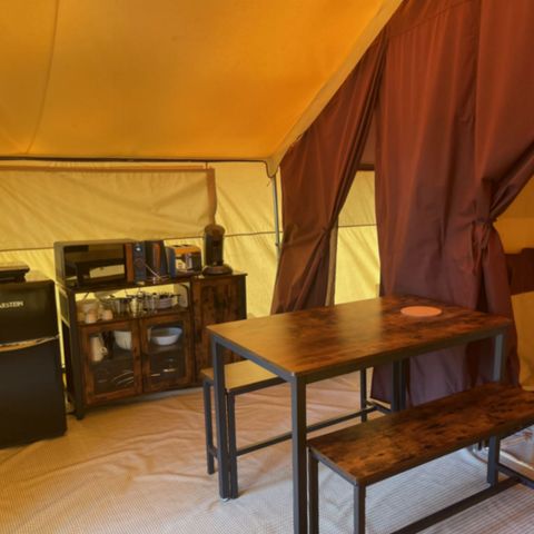 Tent 4 persons - Unusual - Indiana tent (without sanitary facilities)
