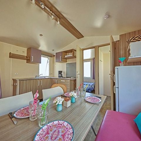Mobilheim 6 personen - Classic XL | 2 Zi. | 4/6 Pers. | Erhöhte Terrasse