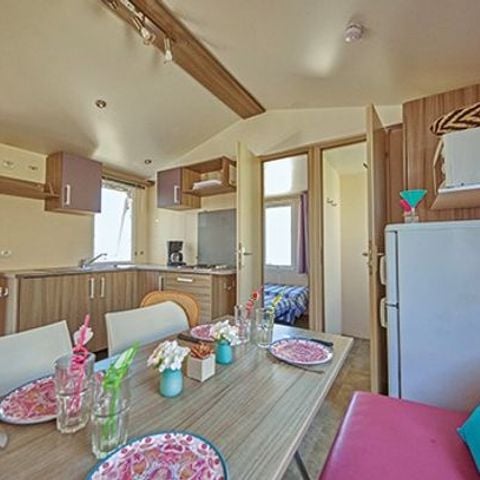 Stacaravan 6 personen - Comfort XL | 2 slaapkamers | 4/6 pers. | Verhoogd terras