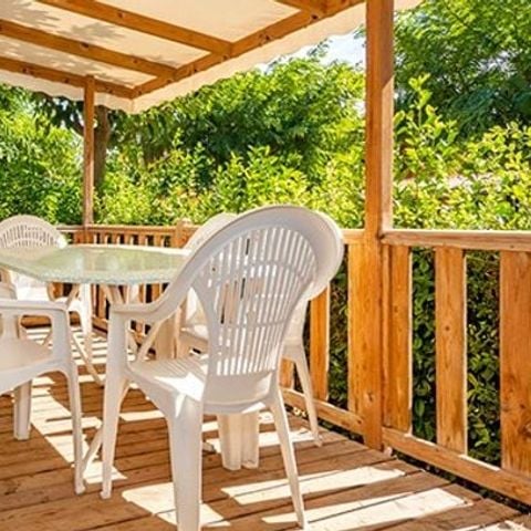 MOBILE HOME 6 people - Classic | 3 Bedrooms | 6 Pers. | Raised terrace