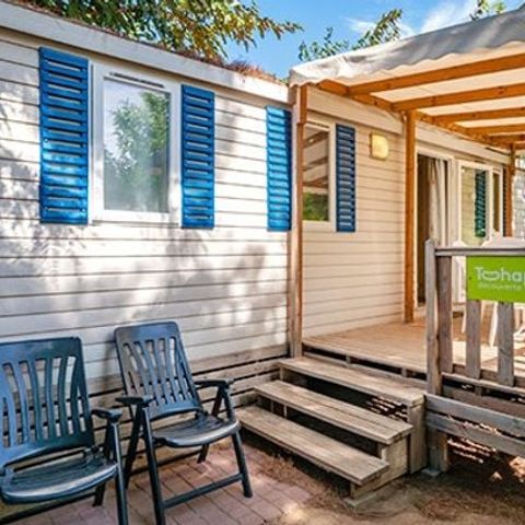 Mobile home 6 persons - Classic | 3 Bedrooms | 6 Pers. | Raised terrace
