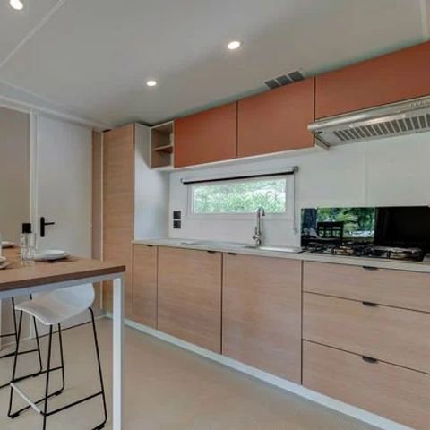 Mobile home 6 persons - Mobile-home | Comfort XL | 3 Bedrooms | 6 Pers | Raised terrace | Air conditioning | TV
