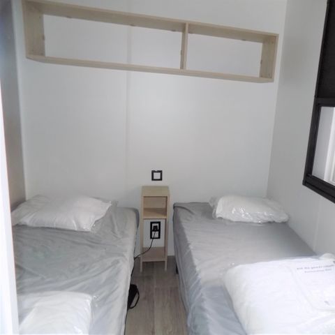 MOBILHOME 6 personas - Mobil-home 023 (3 habitaciones, 1 cuarto de ducha) - Aire acondicionado - Terraza cubierta