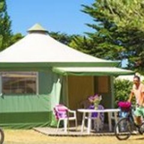 Bungalow toilé 4 personnes - sans sanitaire BTM4