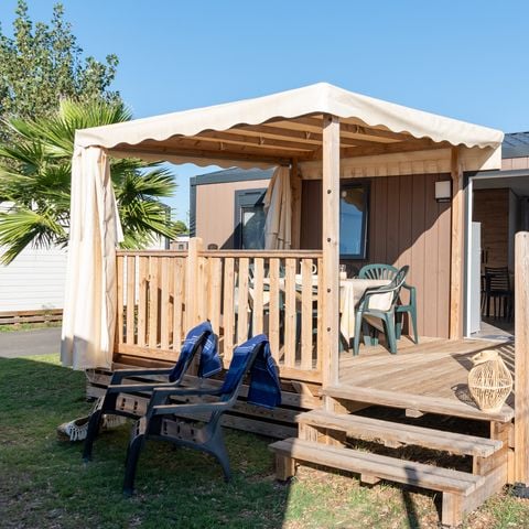 Mobile home 6 persons - COTTAGE - 3 Bedrooms - TV - CLIM - LV