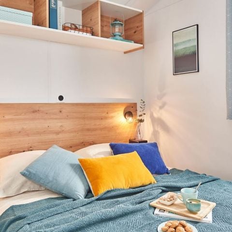 Stacaravan 6 personen - Cottage 6 personen, 3 slaapkamers (airconditioning, TV, vaatwasser)