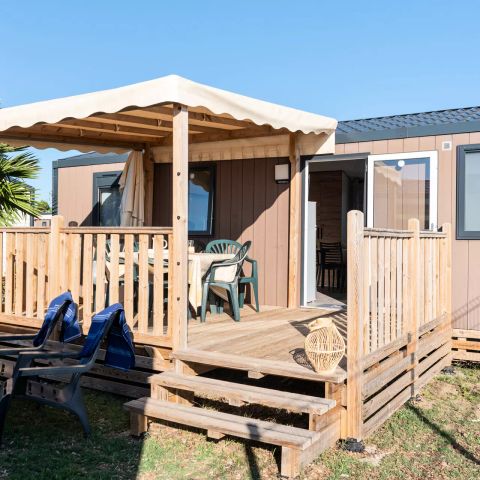 Mobilheim 6 Personen - 4 Zimmer 6 Personen Klimatisiert + TV