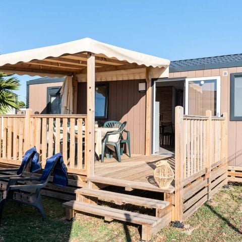 Stacaravan 6 personen - 4 kamers - Airconditioning - Tv - Vaatwasser