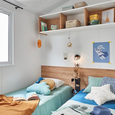 Stacaravan 6 personen - Venezia CONFORT Airconditioning - Lagunezicht