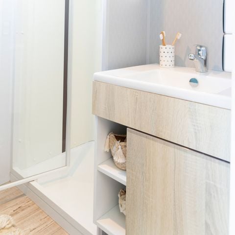 MOBILHOME 4 personnes - Panorama CONFORT Climatisé - Vue Lagune.