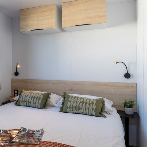 MOBILHOME 4 personas - Panorama CONFORT climatizado - Vista a la laguna.