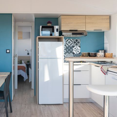 MOBILE HOME 4 people - Panorama CONFORT air-conditioned - Lagoon view.