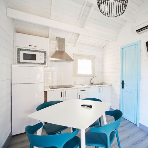 Stacaravan 2 personen - BUNGALOW MAUI B -Prijs voor 2 personen