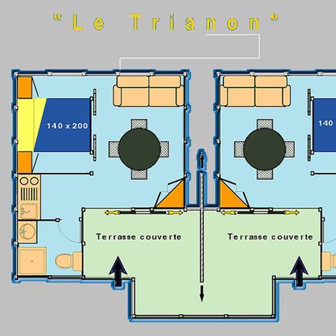 Chalet 8 persons - HLL GRAND TRIANON