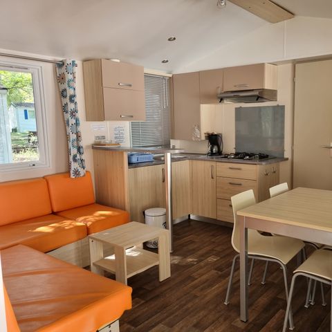 Stacaravan 4 personen - SUPER TITANIA 32m² - Frans appartement