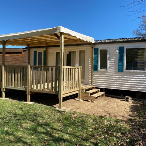 Mobile home 6 persons - CONFORT 36m² - 3 bedrooms - covered terrace