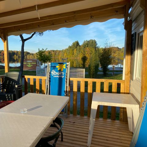 Mobile home 6 persons - CONFORT 36m² - 3 bedrooms - covered terrace