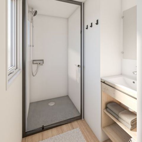 Mobile home 6 persons - Premium - 33 m² (3 bedrooms) + Covered terrace