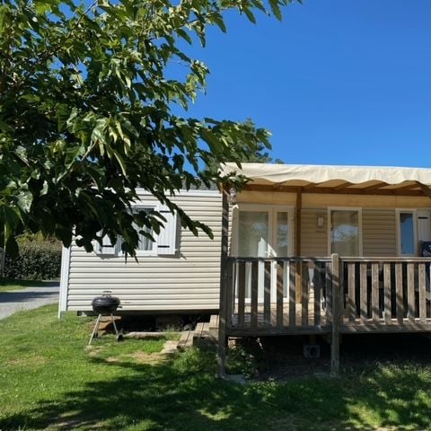 MOBILHOME 7 personnes - Premium - 36m² (3 ch. 6p) 2 sdb + Terrasse couverte