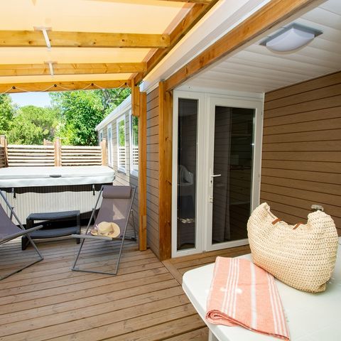 Mobile home 6 persons - Vaucluse - 28m² - 3 bedrooms + Jacuzzi