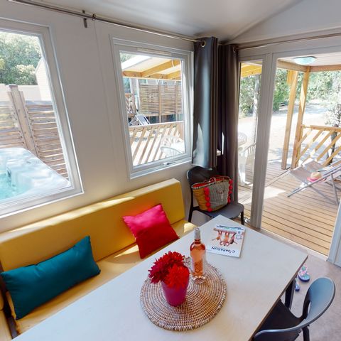 Mobile home 6 persons - Vaucluse - 28m² - 3 bedrooms + Jacuzzi