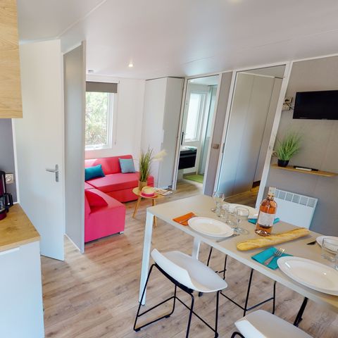 MOBILHOME 4 personnes - Lourmarin - 32m² - 2 chambres