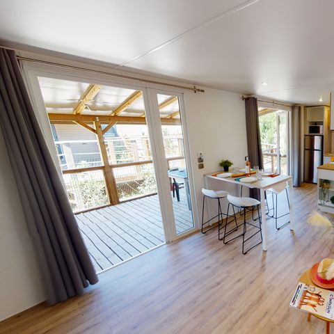 Mobile home 4 persons - Lourmarin - 32m² - 2 bedrooms