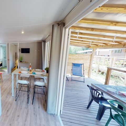 Mobile home 4 persons - Lourmarin - 32m² - 2 bedrooms
