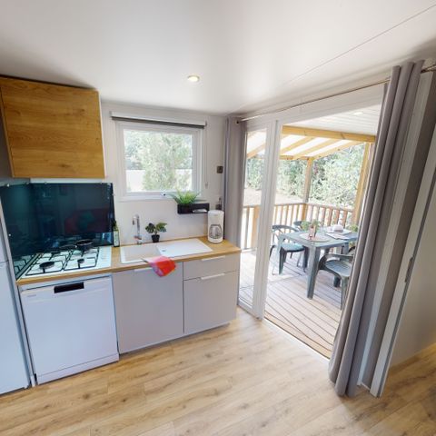 Mobile home 4 persons - Gordes - 28m² - 2 bedrooms