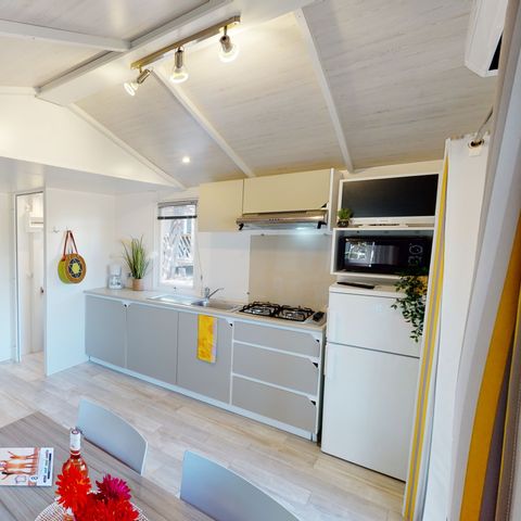 Stacaravan 4 personen - Panorama - 24m² - 2 kamers