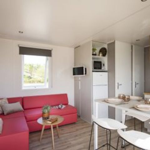 Stacaravan 7 personen - XL PREMIUM