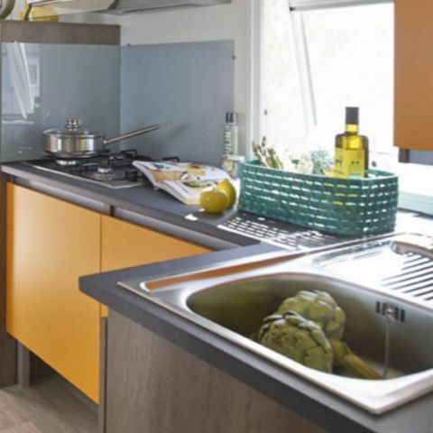 Mobile home 6 persons - DECLICK with semi-covered terrace
