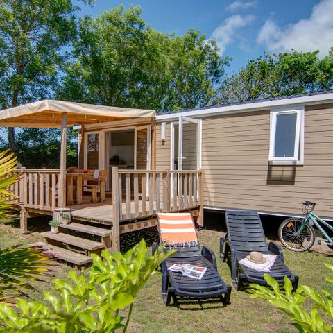 MOBILHOME 4 personas - Cottage Privilège TV LV - 2 habitaciones - 4 personas