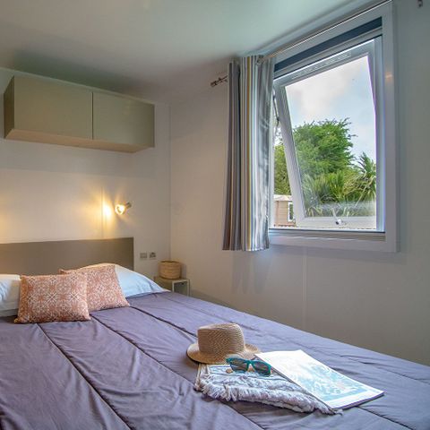 Stacaravan 4 personen - Cottage Privilège TV LV - 2 slaapkamers - 4 slaapplaatsen