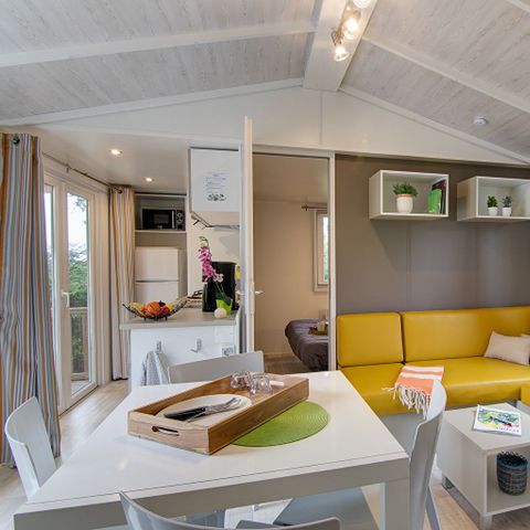MOBILHOME 6 personnes - Cottage Privilège TV LV - 3 Chambres - 6 personnes