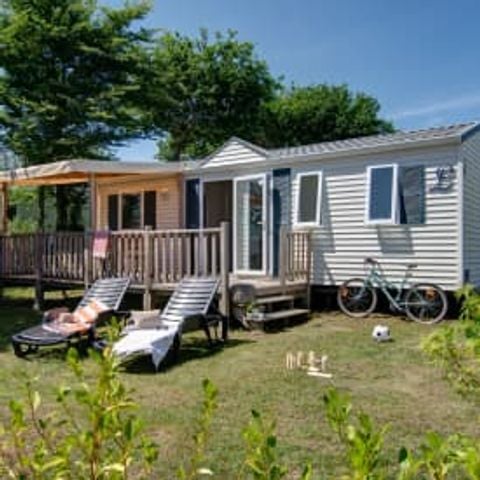 Mobilhome 7 personnes - Cottage Glénan 6/7p 3ch ***
