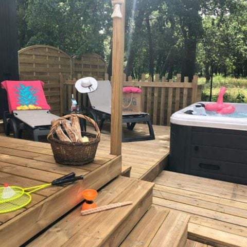 MOBILHOME 6 personnes - COUP DE COEUR - PRESTIGE SPA - lits faits à l'arrivée (111)