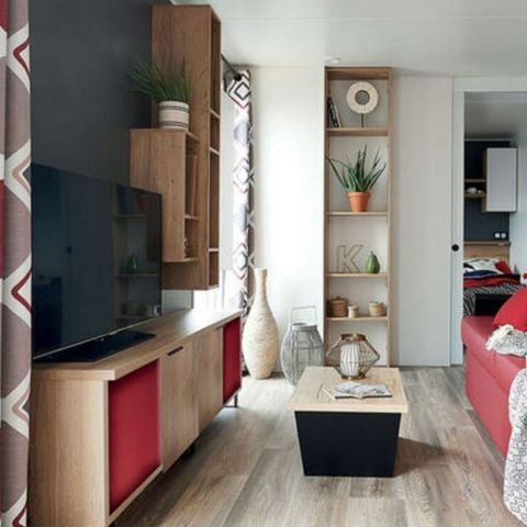 MOBILHOME 6 personas - COUP DE COEUR - PRESTIGE SPA - camas hechas a la llegada (111)