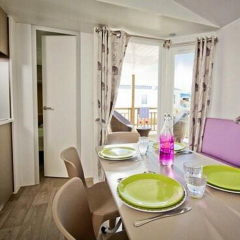 Mobilheim 4 Personen - Klassisch 3 Zimmer 4 Personen + TV