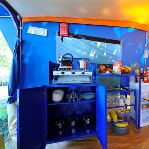 Tent 6 persons - Space, no sanitary facilities