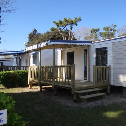Stacaravan 4 personen - Stacaravan Natuur (zonder TV) 4 pers