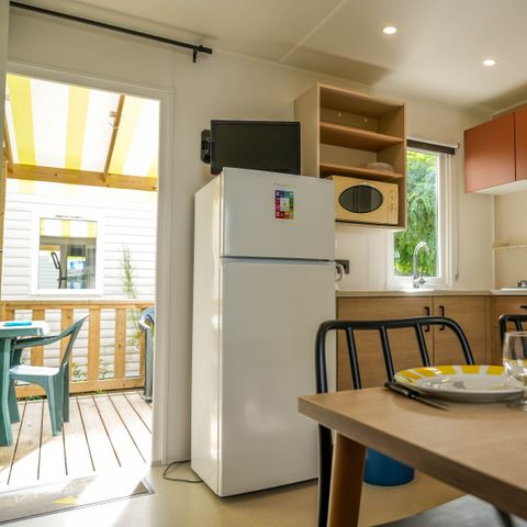 MOBILE HOME 7 people - Pine forest