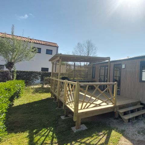 Stacaravan 7 personen - Stacaravan Pinède 6/7 pers