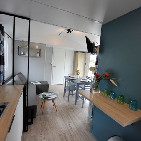 Stacaravan 6 personen - Comfort Plus - 2 slaapkamers