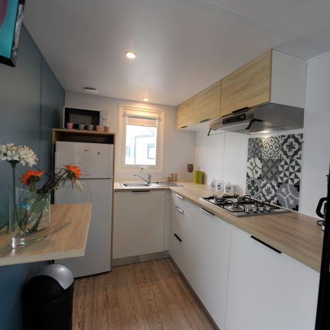 Stacaravan 6 personen - Comfort Plus - 2 slaapkamers