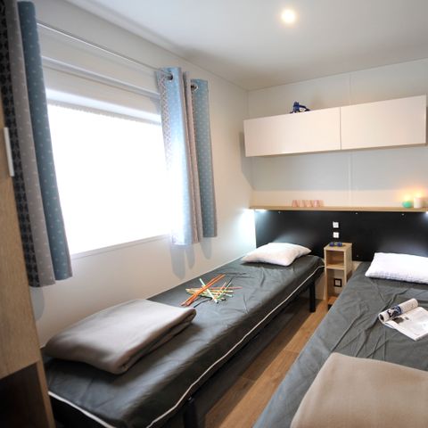 Stacaravan 6 personen - Comfort Plus - 3 slaapkamers