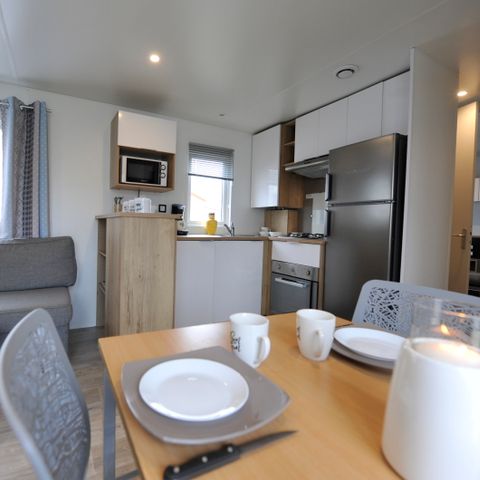 Stacaravan 6 personen - Comfort Plus - 3 slaapkamers